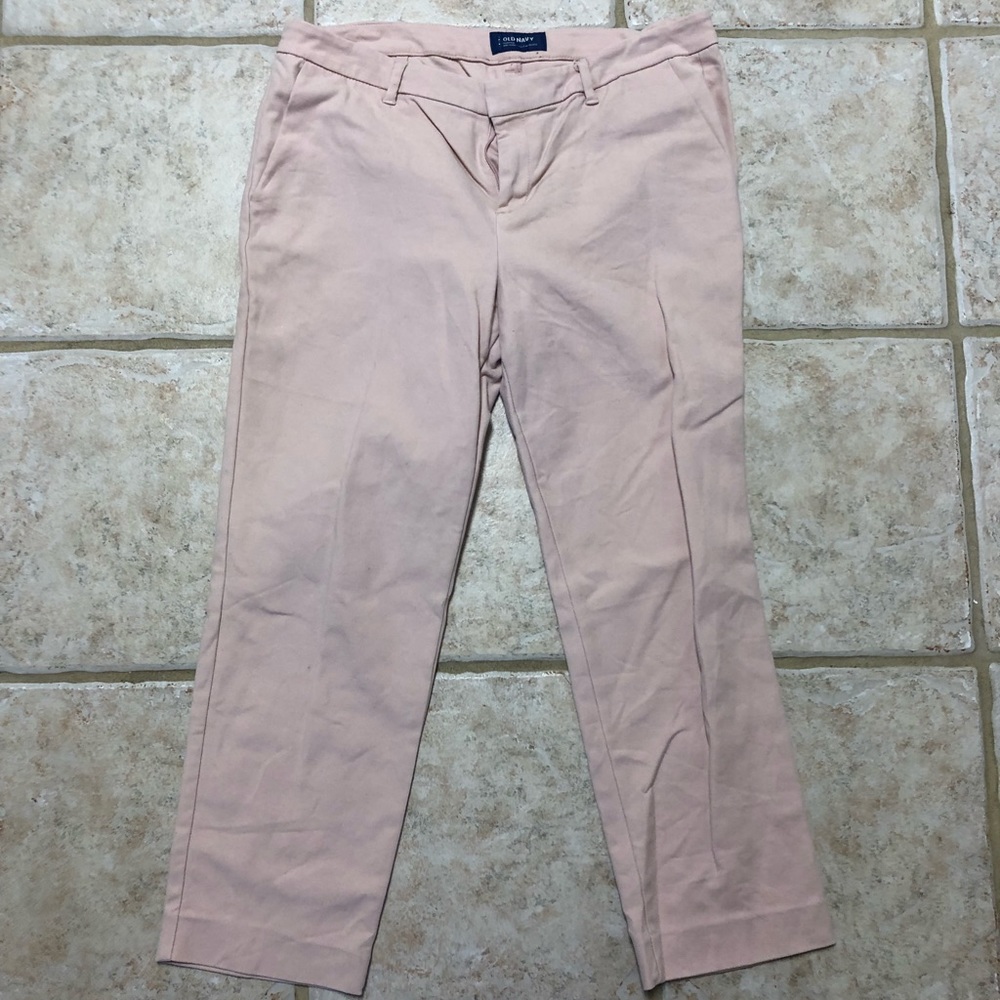 Old Navy Pale Pink Ankle Pants Size 10